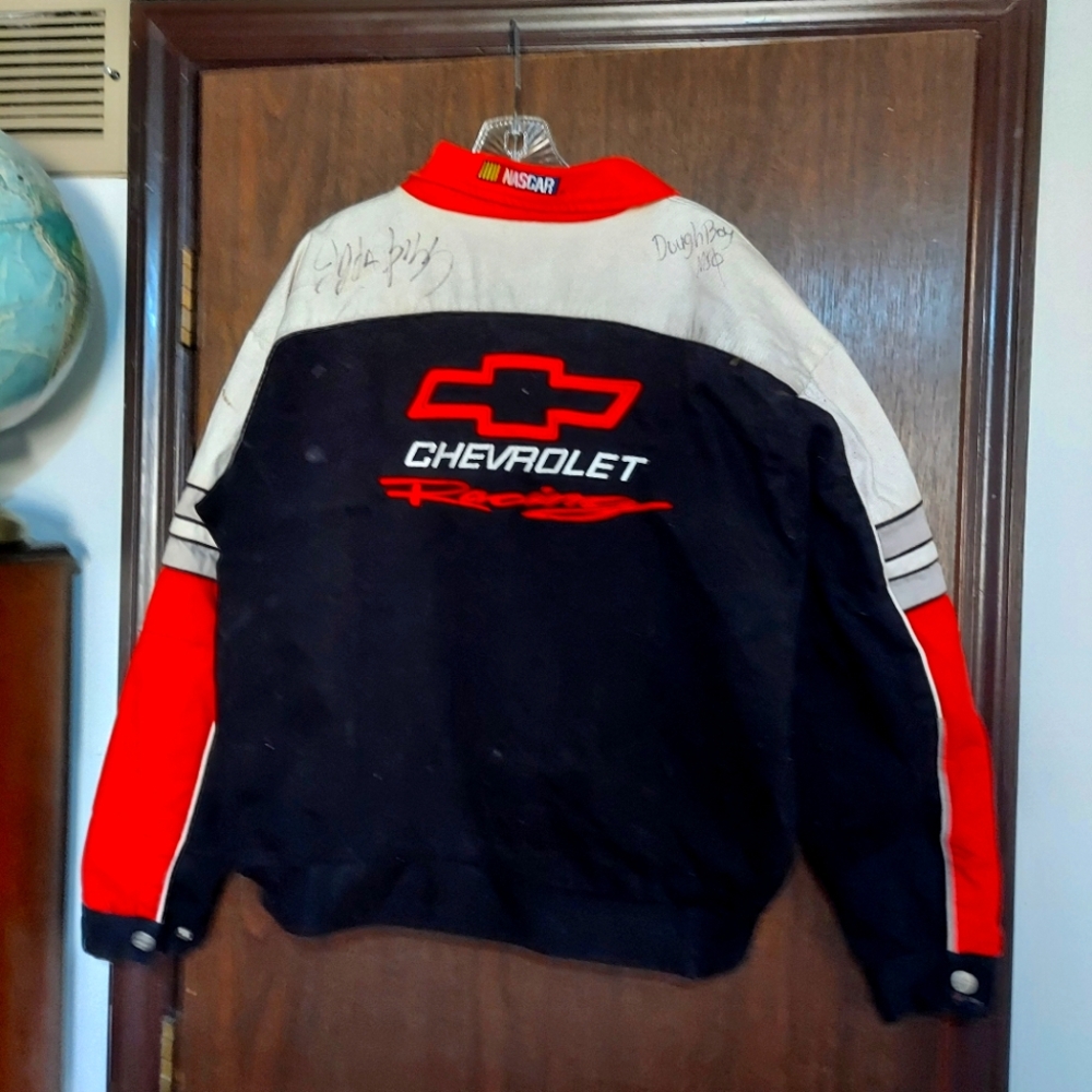 Memphis STREET OUTLAWS Chevy Racing Jacket Signed By JJ Da Boss & Doughboy